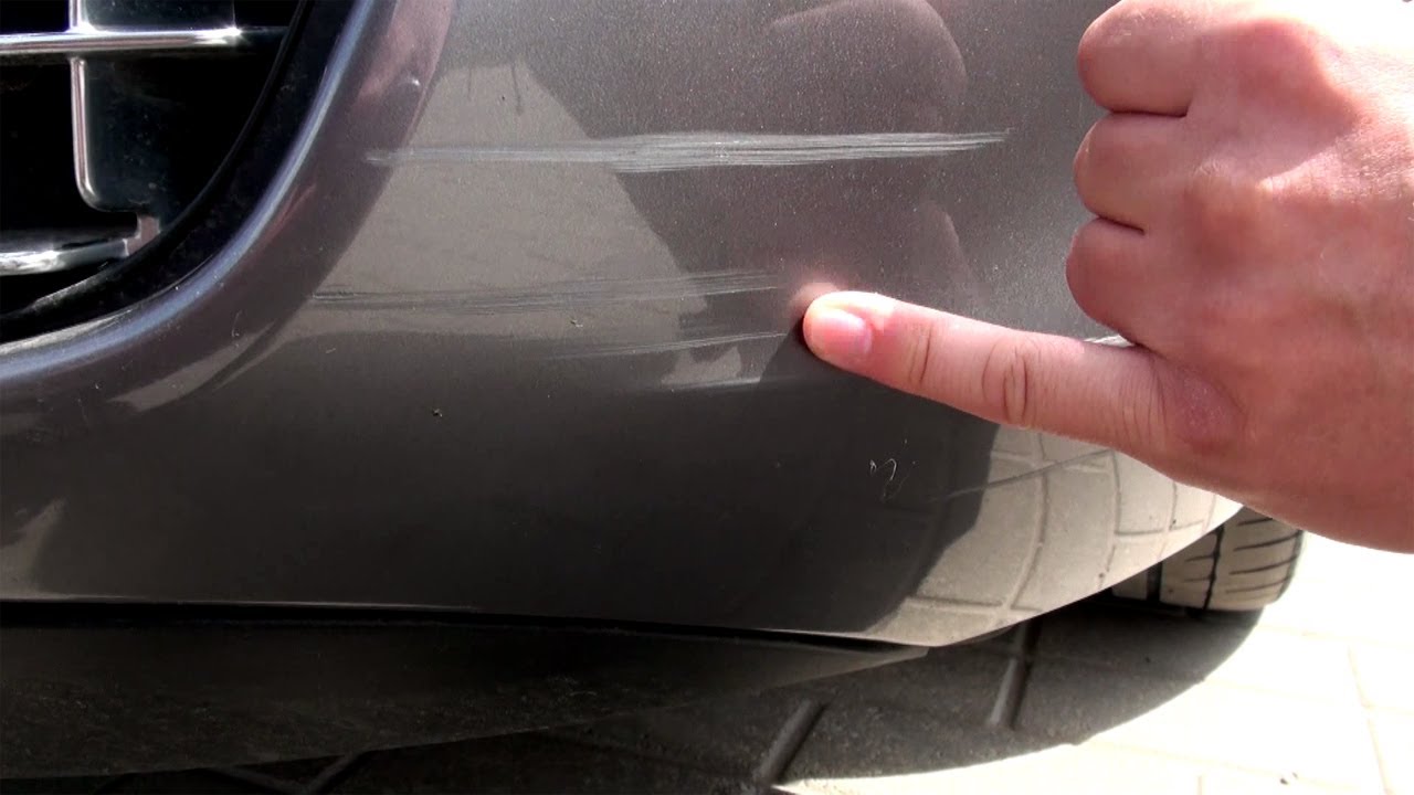 Как убрать царапины и потертости на кузове автомобиля
